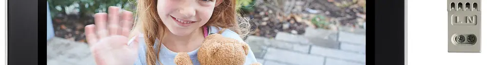 Poste vidéo intérieure AP Siedle Axiom In-Home ouvre-porte comm.auto aliment. bc 