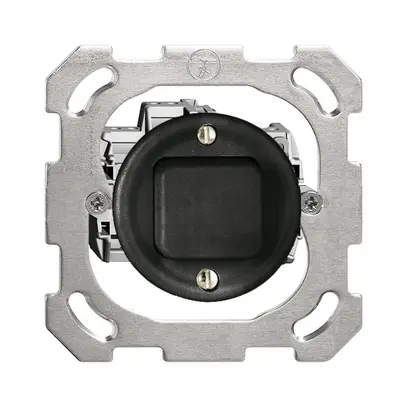 Contact à poussoir ENC FH AR PM 2L noir 