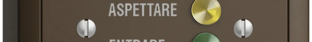 Stazione da porta AP EDIZIOdue coffee, per segnale di chiamata, italiano 