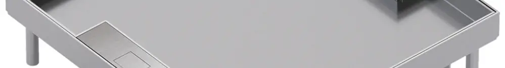 Cassetta in acciaio inox Hager Q16 LE 14 32×320×320mm acciaio inossidabile 