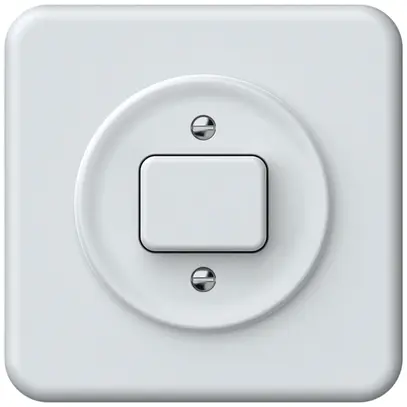 Interruttore a pulsante INC origin sch 6 92×92mm bianco 