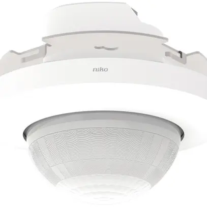 Détecteur de mouvement ENC Niko M42LR PIR 10A 360° IP20 blanc 