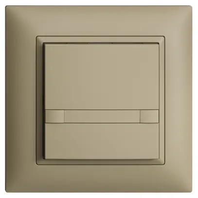 UP-KNX-Taster RGB EDUE FMI, 250mW, o.LED, m.Papier, 1×Taste, 2×Tastenb., sa 