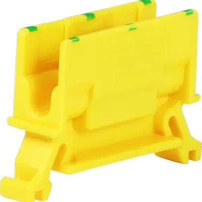 Morsetto di derivazione Woertz 1.5…2.5mm² 24A 750V vite 2×1 guida DIN 35mm ve/gi 