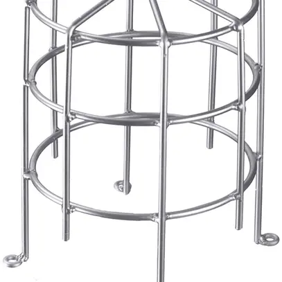 Grille de protection Hugentobler type 941 avec œillets, zingué 