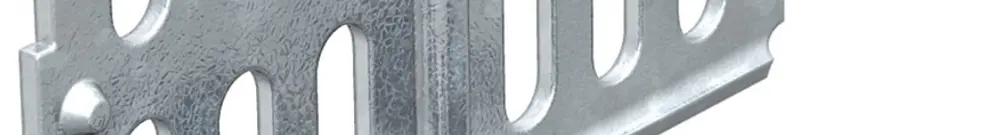 Längs/Winkelverbinder Bettermann 110mm zu MKS-Kanal verzinkt 