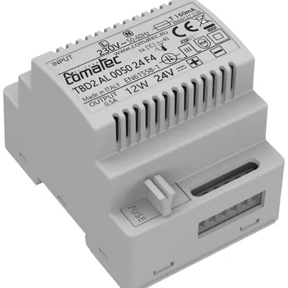 Alimentazione AMD Comatec TBD2AL005024F4 IN:230VAC OUT:24VDC/12W levigato 4UM 