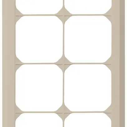 Cadre de recouvrement ENC kallysto.line 4×2 beige 152×272mm 