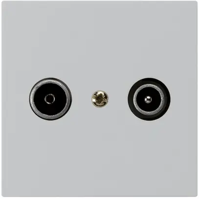 Presa di passaggio INC kallysto R/TV 19dB grigio chiaro 