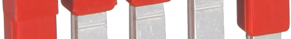 Ponticello ad innesto 5mm 5L rosso CLIPLINE 