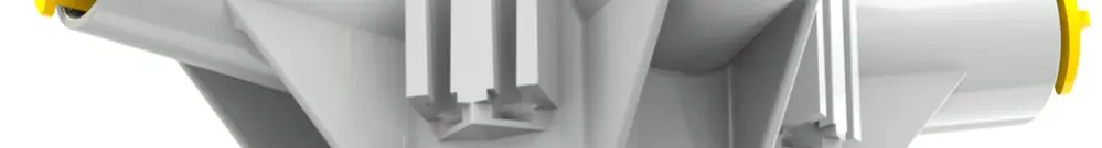 Lampendübel Morach-Technik Crallo-Star Beton 3 Rohr Ø65mm 