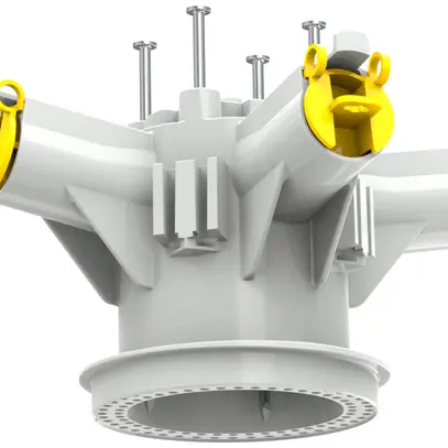 Lampendübel Morach-Technik Crallo-Star Beton 3 Rohr Ø65mm 