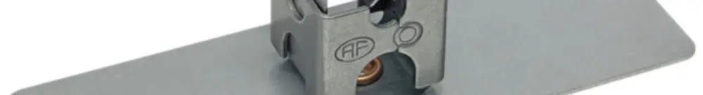 Support de fil Flury FL 77 à coller, acier inoxydable A2 