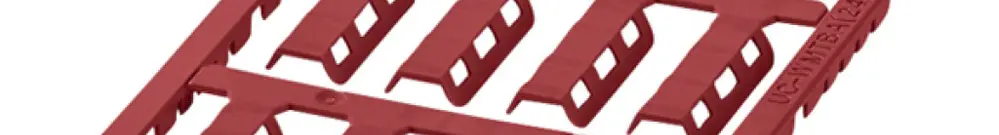 Segnacavi PX UC-WMTBA (24X5)/PP RD 24×5mm 12 pezzi rosso 