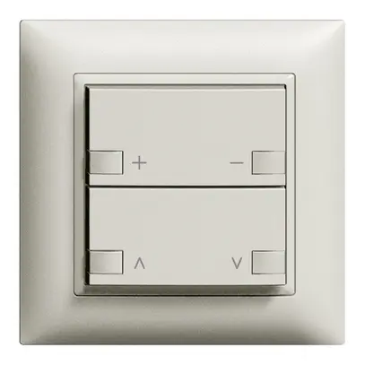 Variatore INC ZEP 2c/2t st. c/sec.mot. EDIZIOdue grigio chiaro 