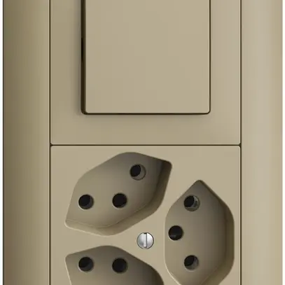 UP-Kombination EDIZIOdue 3/1P+3×T13 sand 