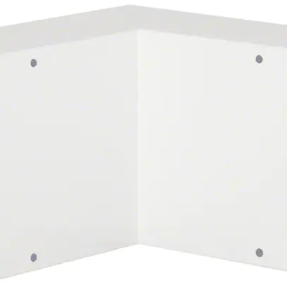 Angle intérieur tehalit FWK 3E E30 50×110mm, blanc traffic 