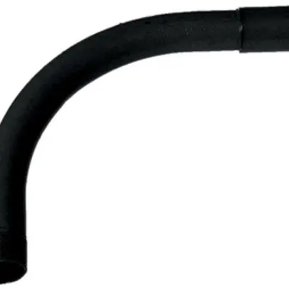 Gomito ridotto con manicotto per TA M50 nero 