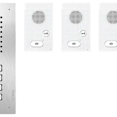 Kit audio ENC Siedle, système bus Classic, 4 touches 