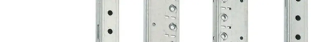 Système de barres profilées Hager Orion.Plus système C hauteur armoire 950mm 