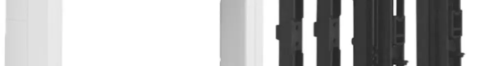 Kit Hager univers N 450×250mm 2 sectionneurs DIN2 sur rail collecteur horizontal 