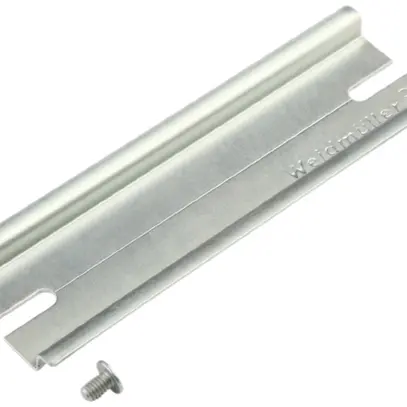 Barre profilée Weidmüller TS35/140 Klippon K52 POK51 7.5×7.5×140mm acier 