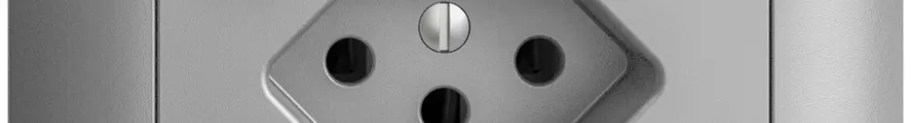 Presa INC EDIZIOdue T13 FI 30mA FMI, silver 