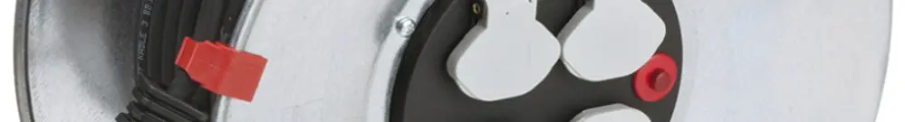 Kabelrolle Garant SK 290 Ø290mm 4×T13 50m H05RR-F 3×1.5mm² sz 