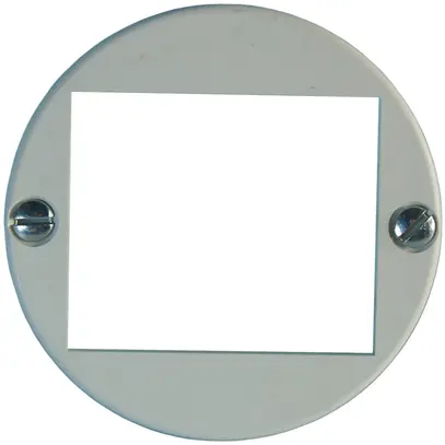Frontscheibe 43/4×RJ45 weiss 