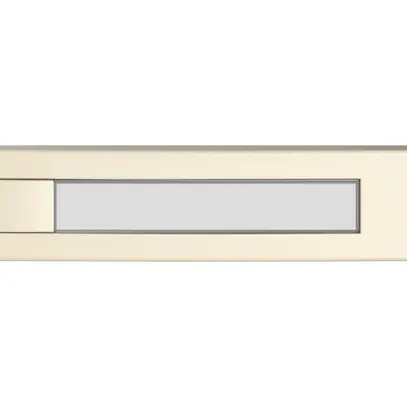 Poussoir 1/4 EDIZIO.liv SNAPFIX® p.KNX&UNI s.LED a.étiquette comm.1touch.cr 