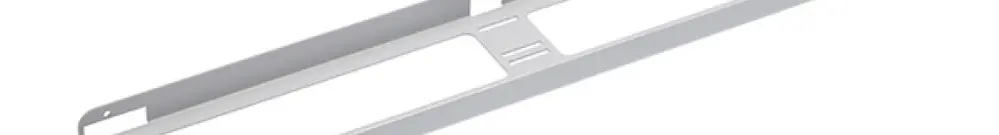 Guide-câble FO 75mm pour 19" 1UH Rack2, R&M 