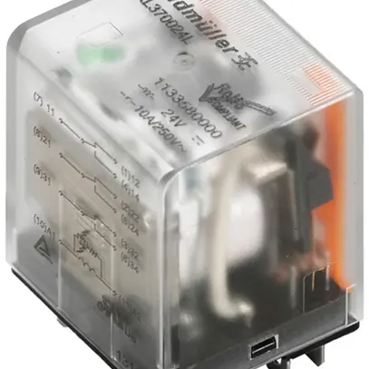 Relè WM DRL373524L 3CO AgSnO2 22.8…28.8VAC 10A/250VAC 