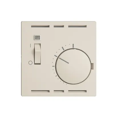 Kit frontale EDIZIOdue crema, 60×60mm per termost.ambiente 