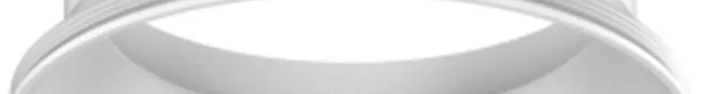 Anneau décoratif DOTLUX pour luminaire LED SLIMvario, Ø78×24mm, aluminium, blanc 