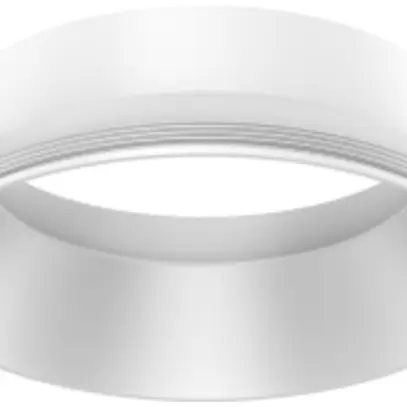 Anello decorativo DOTLUX per lampada LED SLIMvario, Ø78×24mm, alluminio, bianco 