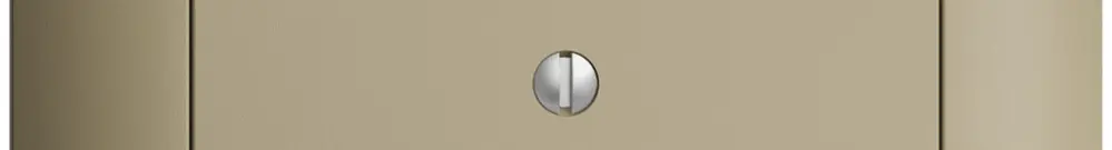 Frontset EDIZIOdue sand 88×88mm 2×T12 