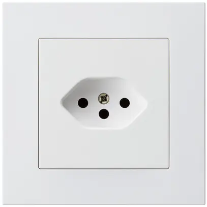 Presa INC kallysto.pro T13 bianco con protezione bambini 