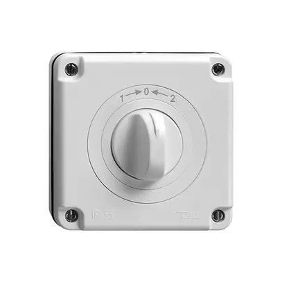Contact pivotant NUP FH 16A contact inverseur 1->0<-2, a.manette, bc 