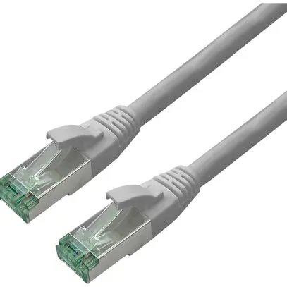 Câble patch RJ45 ROLINE RM cat.6A S/FTP AWG26 TPE gris 2m 