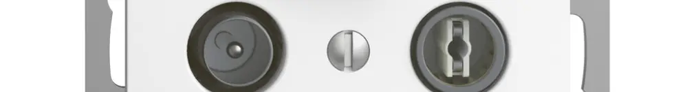 Presa antenna INC SAT DB52 EDIZIOdue bianco con IEC/F 