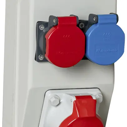 Distributeur de courant DEM DB37771 16A 1×T23 1×T25 1×T75 