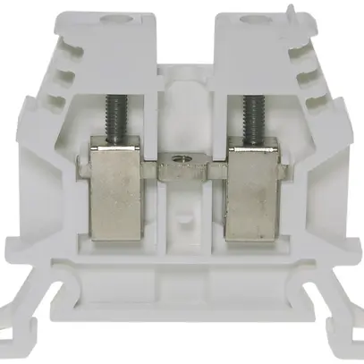 Durchgangs-Reihenklemme Woertz 0.5…2.5mm² 24A 1000V Schraubansch.2×1 TH35 weiss 