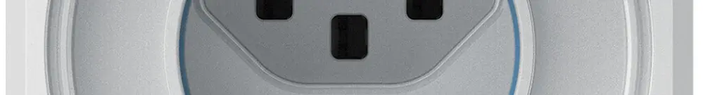 Presa INC robusto 1×tipo 23 luminoso IP55 bianco 