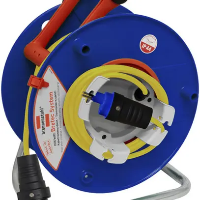 Avvolgicavo Grant G Bretec 290 Ø290mm 33m3×1.5mm²1×T13materia sintetica blu IP44 