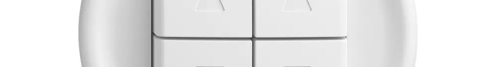 Montageset STANDARDdue SNAPFIX® für Storenschalter und -taster m.4 Tasten ws 