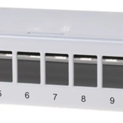 Panneau de distribution Ceconet 12-port, Keystone, vide 