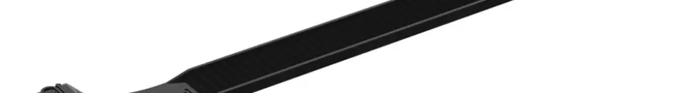 Morsetto per cavo Colson 9×123mm, per uso interno ed estereno, nero 