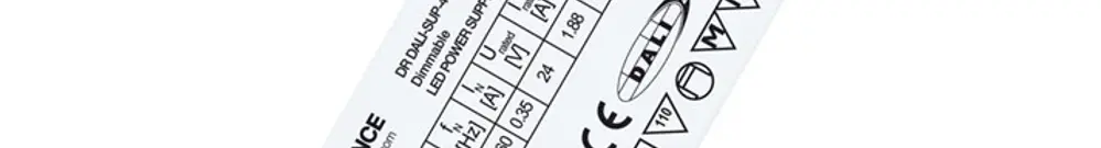 LED-Konverter LDV SUPERIOR DALI, 45W 24V 229×47×32mm 