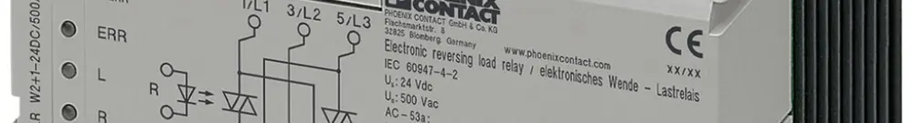 Contatto inverso a semiconduttore AMD PX ELR W2+1- 24DC/500AC-37 