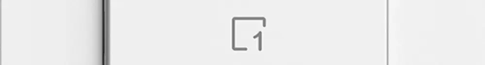 Szenentaster 1 Szene/1T WLAN Edue Wiser weiss 